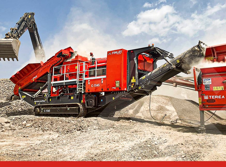 TEREX FINLAY C-1545 mobile crusher